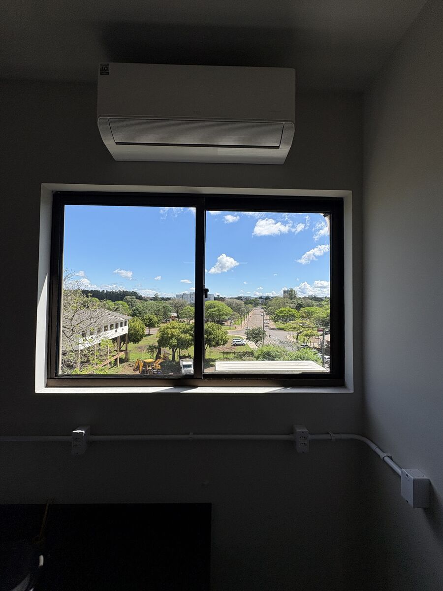 Vista da janela da Sala 210